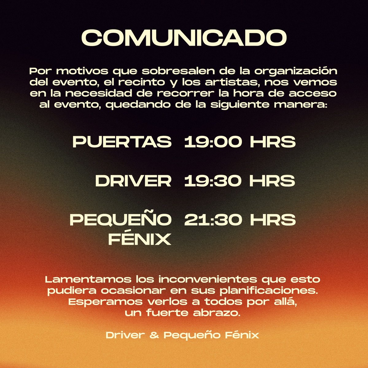 HeavyNews_'s tweet photo. ¡Mañana se presentan @Pequeno_Fenix y @WeAreDriver en el @CafeIguanaMx! ✨

Estas 2 bandas regiomontanas regresan a los escenarios y prometen un gran show con mucha música y sorpresas.

Boletos disponibles aquí ➡️ https://t.co/DTEFkhsPfh https://t.co/JomrJy1xKV