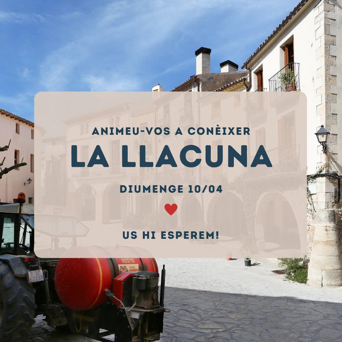 masalborna's tweet photo. Què fas aquest cap de setmana? 🙃 El proper diumenge 10/04 Turisme Anoia ha programat una ruta per #LaLlacuna! ✨❤️ Podreu conèixer el nostre preciós poble i tastar els seus productes!
@MallartX l’#embotit #social de Mas Albornà en forma part‼️
Reserva: https://t.co/3ft1RniavF https://t.co/DhV1p3ExYS