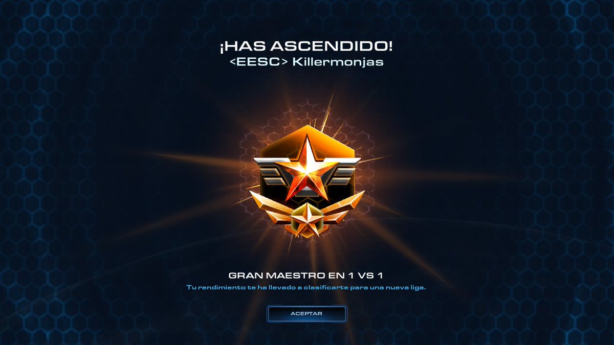 diegoregue's tweet photo. Aunque sea a principio de temporada me ha hecho ilusión llegar por primera vez a GM en EU después de tantos años jugando a SC2. https://t.co/XZ9nWMmemv