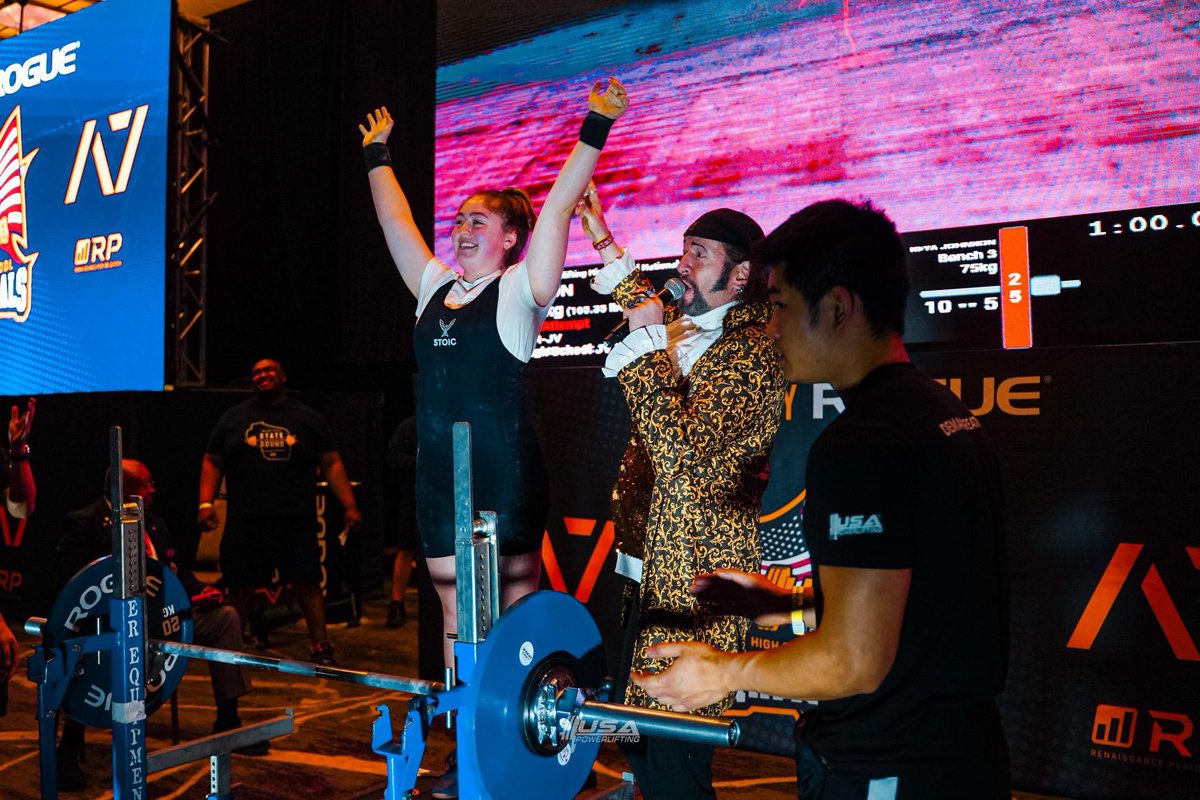 A HUGE congrats to Anneliese Farner who not only competed in the USA Powerlifting Nationals last weekend but placed third in her weight class AND broke an American Record for her bench press. 

Now that's some POWER! 

#eSucceedUNITE