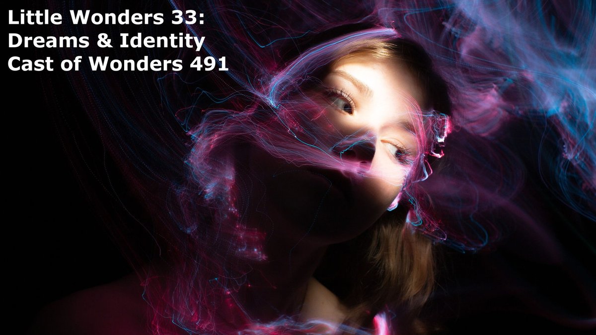 CastOfWonders's tweet photo. Cast of Wonders 491: Little Wonders 33 – Dreams &amp; Identity featuring stories by Mark Joslyn and @Xan_Writer narrated by @chesneycat and @SFEley produced by @audiojeremy 

https://t.co/K6Ul8aXvC5 https://t.co/pU4NVA2cp4