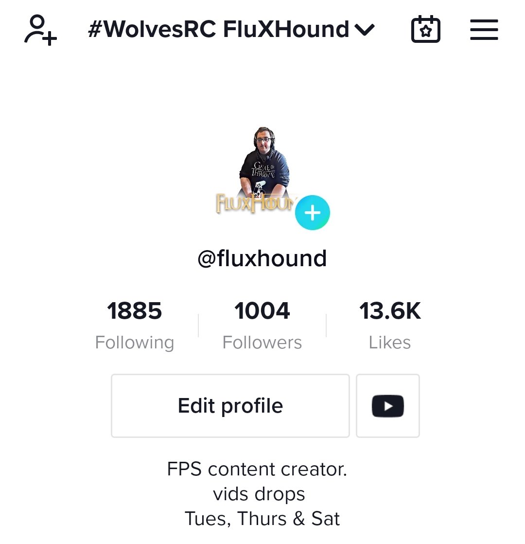 FluXHoundFB's tweet photo. Just hit one of my goals for this year already! Let's freaking go!
@WolvesEsports
#Wolvesrc #WolvesEsports https://t.co/iCtmyi8n3Y