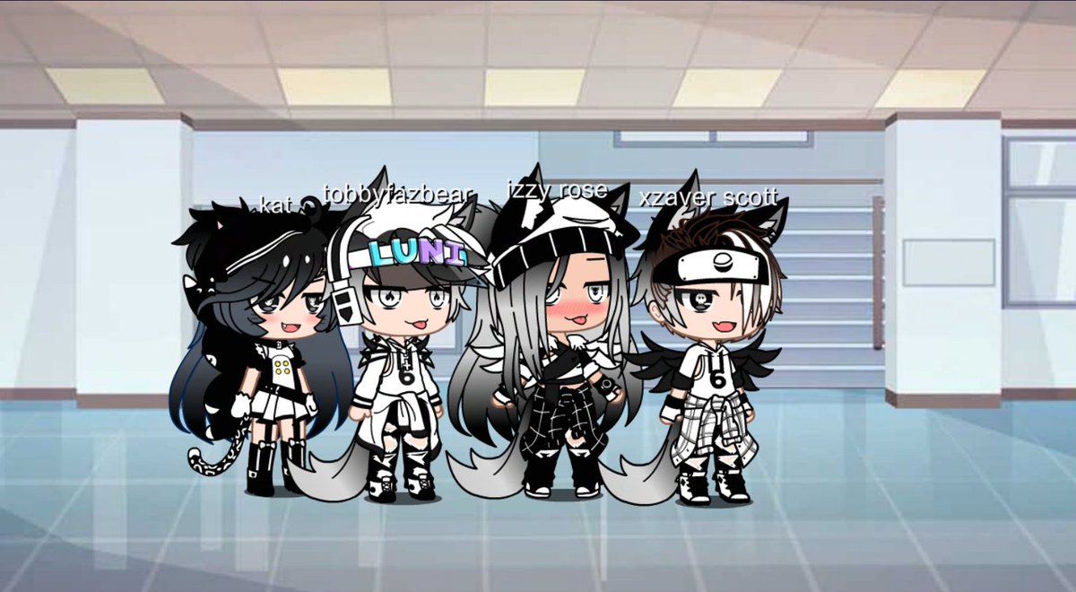 RoseKatriana's tweet photo. this is alls my lover's i love them alls so muchs >w< 🤍🖤🤍🖤🤍🖤🤍🖤 @TobbyFazbear @therealrobotkid @mommyokku 🤍🤍🤍🖤🖤🖤i loves u alls my sweetheart's 🤍🤍🤍🖤🖤 https://t.co/bh8gd3STSk