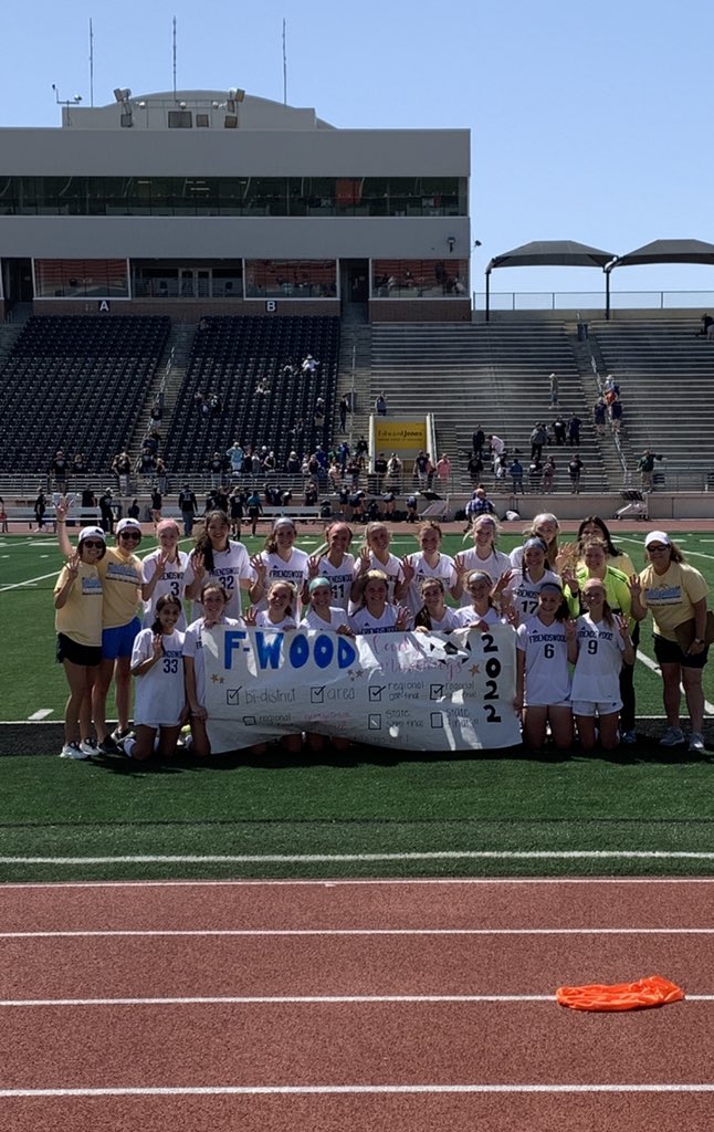 Lady Mustangs soccer with big 3-2 win in Regional Semifinals today. Regional final tomorrow. Great crowd of FHS students today. Thanks for making the trip.