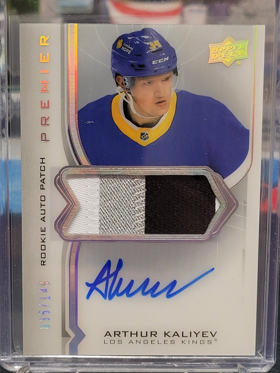 FlyingVCards's tweet photo. Thanks to all who joined #FlyingVCards #GroupBreak #647! Here were our highlights from this break.
Was a fun mixer with some very nice hits! π
#UpperDeckHockey #Premier #LeafTradingCards #TrevorZegras #ArthurKaliyev #MegaPatch #BreakWithTheV #ShowYourHits #BigHits https://t.co/5INjOw5kM8
