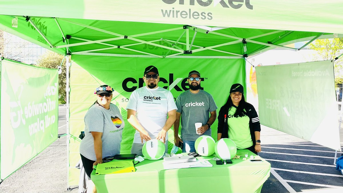 Ver0429's tweet photo. San Antonio @Cricket Wireless team out Promoting the @Affordable Connectivity Program at Battle of the Flowers! Had fun and made some great connections. https://t.co/vIx4YFSBEt