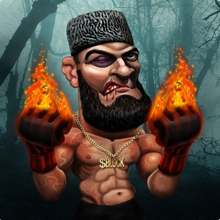 TurgutKing's tweet photo. @Blockassetco @dosbrak @KChimaev @darrentill2 

Khamzat got FIRE in his hands (round 1 KO incoming SAT) another minted NFT - This looks UNBELIEVABLE!!! 🔥🔥🔥🔥 https://t.co/7WKhwzagaH