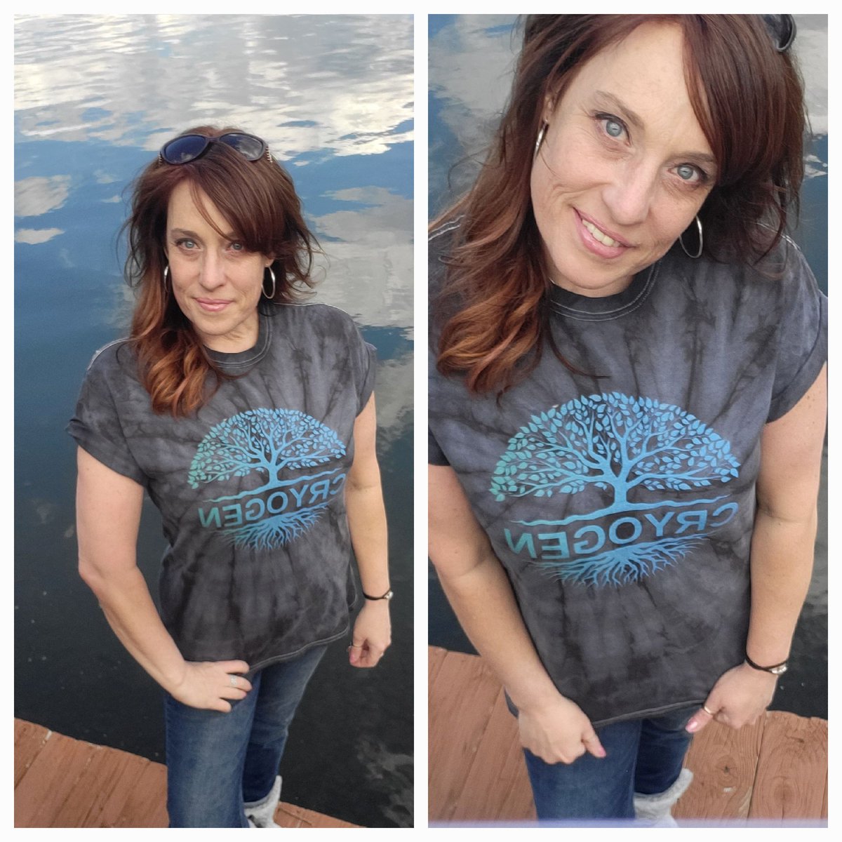 beth_gundy's tweet photo. @CryoWebOfficial @thecryopunks Showing of my awesome Cryogen merch around the lake today :-) https://t.co/4PbpzRuALk