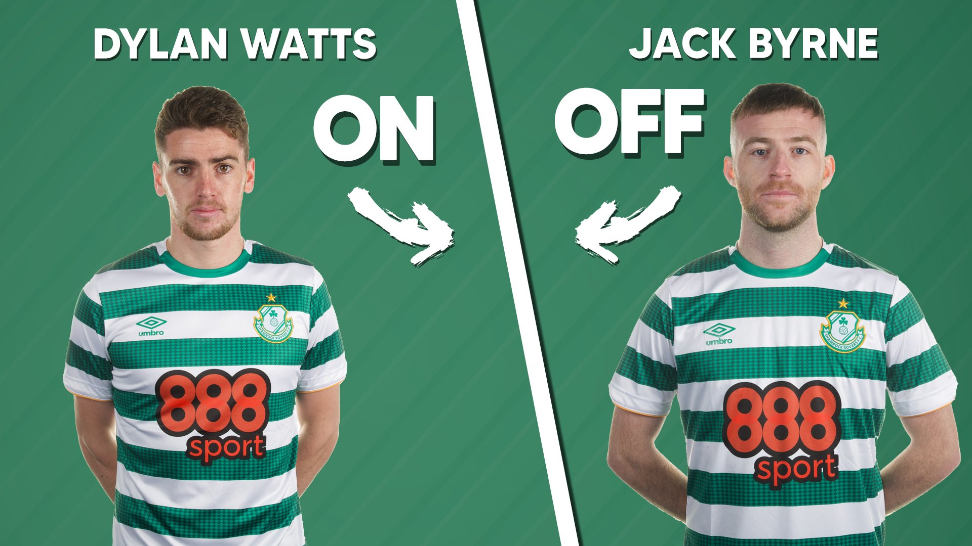 Shamrock Rovers FC ☘️ on Twitter "🔄 𝗥𝗼𝘃𝗲𝗿𝘀 𝗦𝘂𝗯 🔄 https//t.co