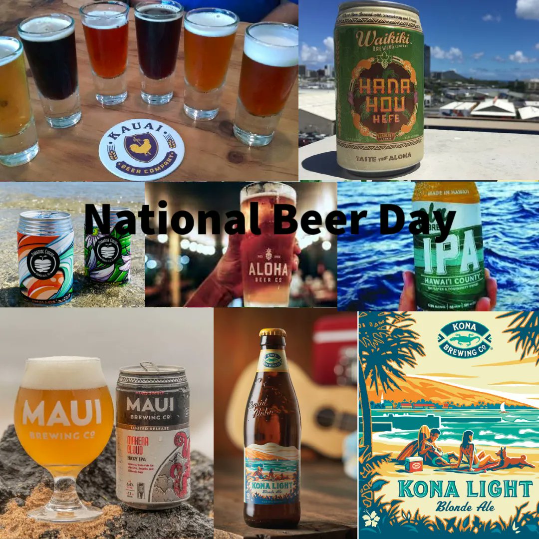 islandstyledmc's tweet photo. We hope you enjoyed national beer day yesterday, hopefully with a cold and refreshing local beer.  This Aloha Friday, what is your favorite Hawai‘i-based beer to celebrate with? #islandstyleinnovations #hawaii #hawaiidmc #dmc #eventplanner #eventprofs #meetingprofs #hawaiiisland https://t.co/wWlykhztbn