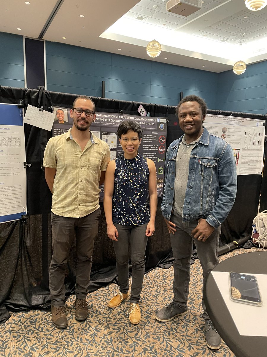 BryoFight42's tweet photo. Attending the poster session with the lab! @gabrielnakamur4 is a poster judge. Good luck with that! All the posters were amazing! #howdoyoupickone #toughdecision https://t.co/QOhxJPUB1F