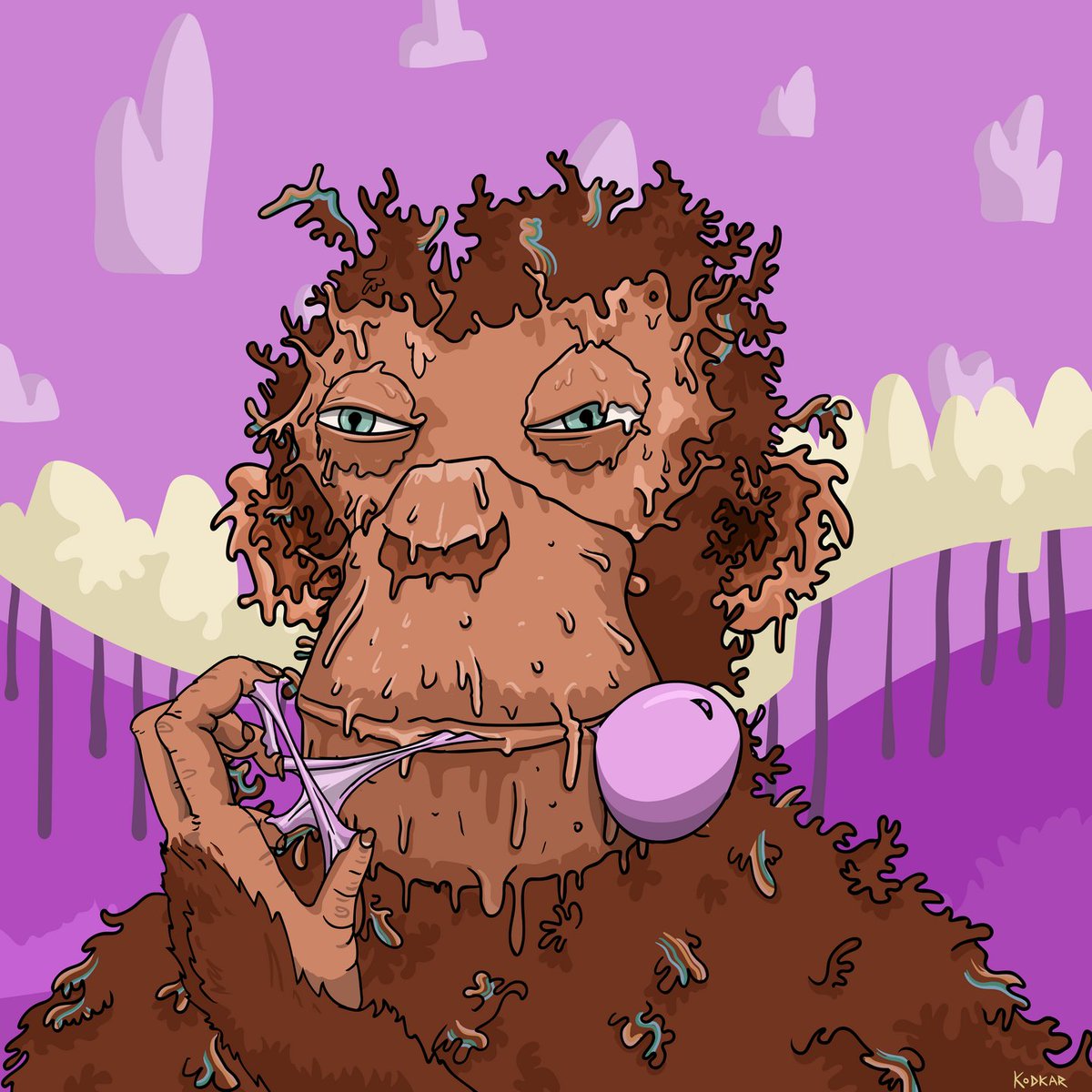 I'm a scandal who minted a 1/1 from my own project xD 

I shall name him bubble-butt.