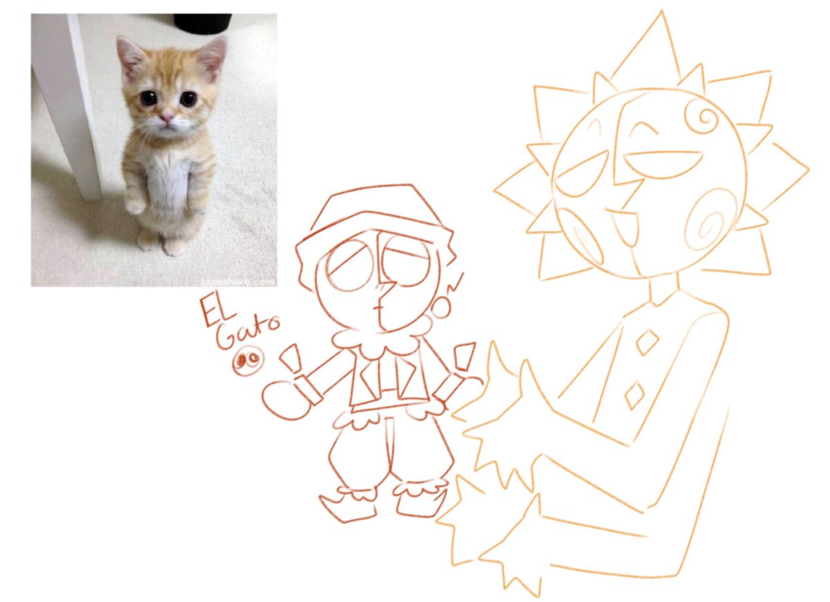 PaperySomething's tweet photo. My little meow meow, eclipse moon 😳😳‼️ 
(Ft. Tera made by @almun_mun hehe :] )
#fnaf #eclipse #eclipsemoon #daycareattendant https://t.co/w2qfgpA0L9
