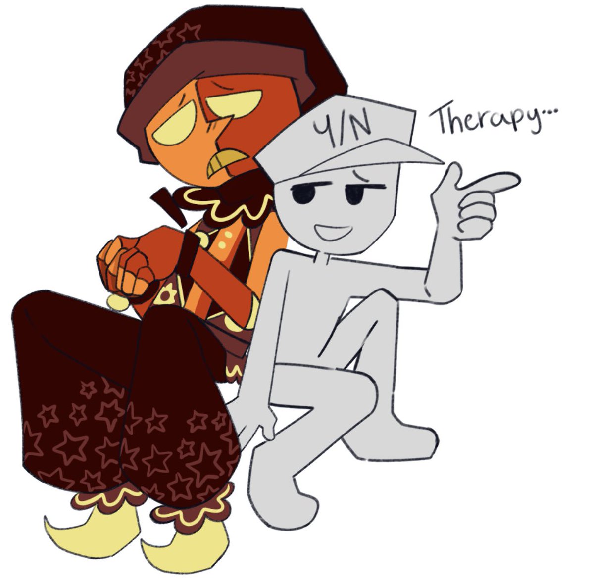 PaperySomething's tweet photo. My little meow meow, eclipse moon 😳😳‼️ 
(Ft. Tera made by @almun_mun hehe :] )
#fnaf #eclipse #eclipsemoon #daycareattendant https://t.co/w2qfgpA0L9