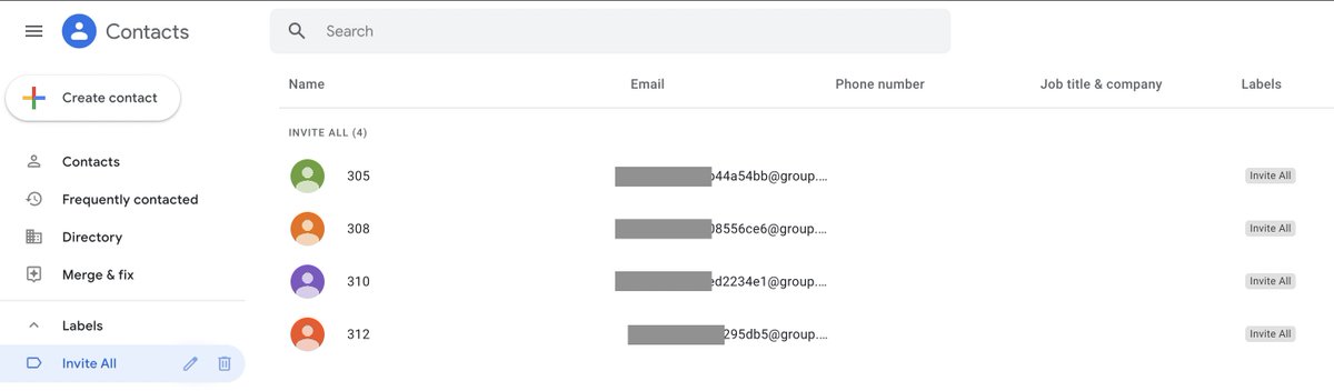 justalittleguy3's tweet image. A workaround:
Step 1: Find the Calendar ID under settings
Step 2: Create contacts/contact groups in Google Contacts
Step 3: When creating calendar event, invite your named group
Step 4: Watch as event is added to every calendar at once!
Set it up once, works the rest of the year!