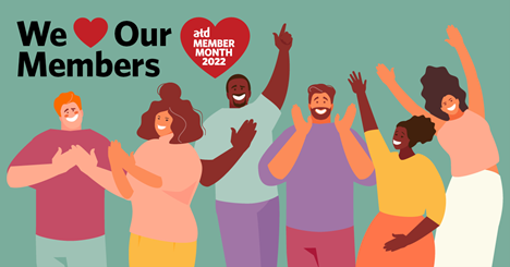 atdmadison's tweet photo. We appreciate YOU! Thank you for being a member of the ATD Madison Area Chapter. #ATDMemberAppreciationMonth https://t.co/9Y2ypumBJr