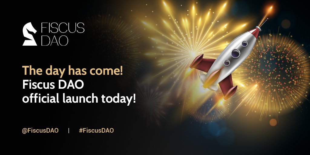 We are launching TODAY at 10 PM PST! Few hours to prepare for the official launch! Plenty of resources and help on Discord for those who want to invest in the revolutionary All-Chain platform discord.gg/fiscusdao, check the documents at fiscusdao.com $FISC