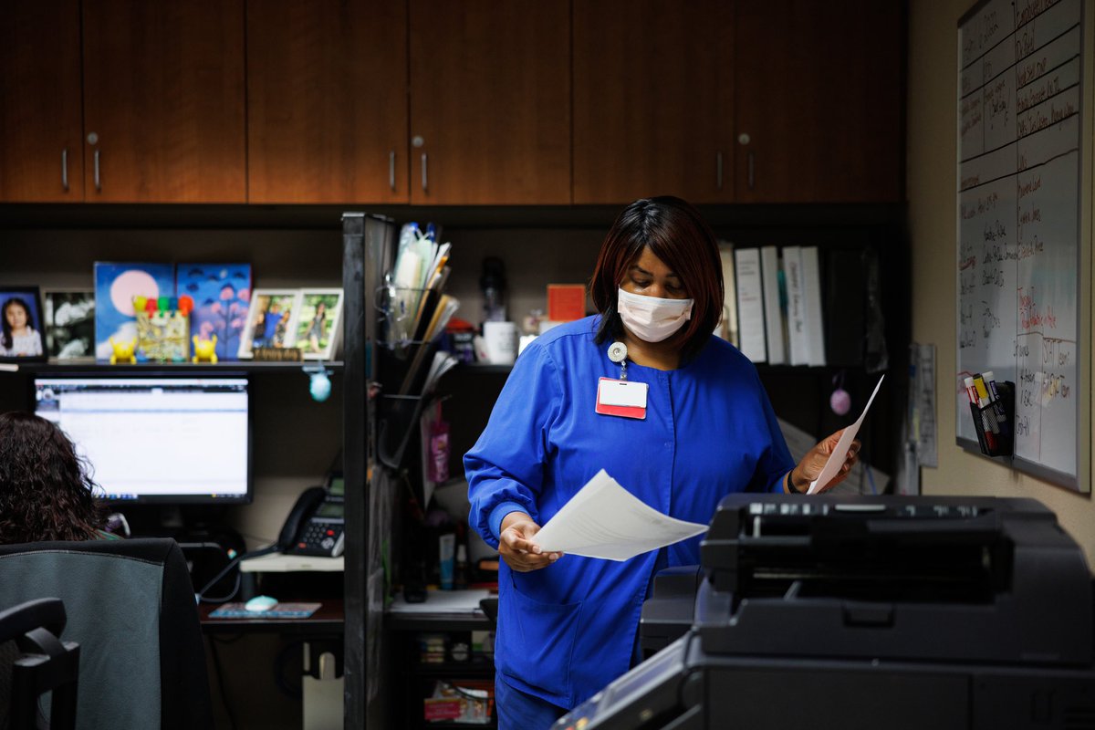 JPS_Health's tweet photo. #TGINurses – This week we are giving a big shout out to our Occupational Health Nurses. These amazing nurses provide care to our team members throughout their JPS journey. They strive to keep each of us safe & healthy so we can continue to provide the best care to our community. https://t.co/6rKqPiXNxu