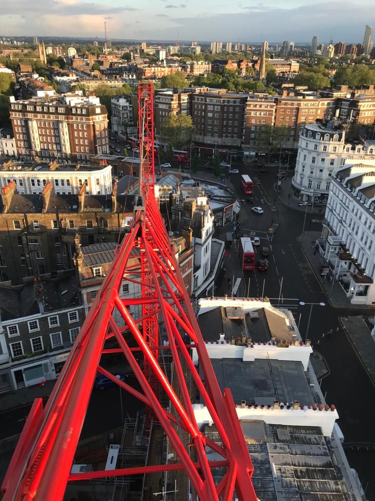 AbrahamTch's tweet photo. What a fantastic view we get working in #London.

Trust the Experts at A Abraham Tower Crane Hire for your #towercranes #cranehire requirements. https://t.co/TlIw5pH8aH