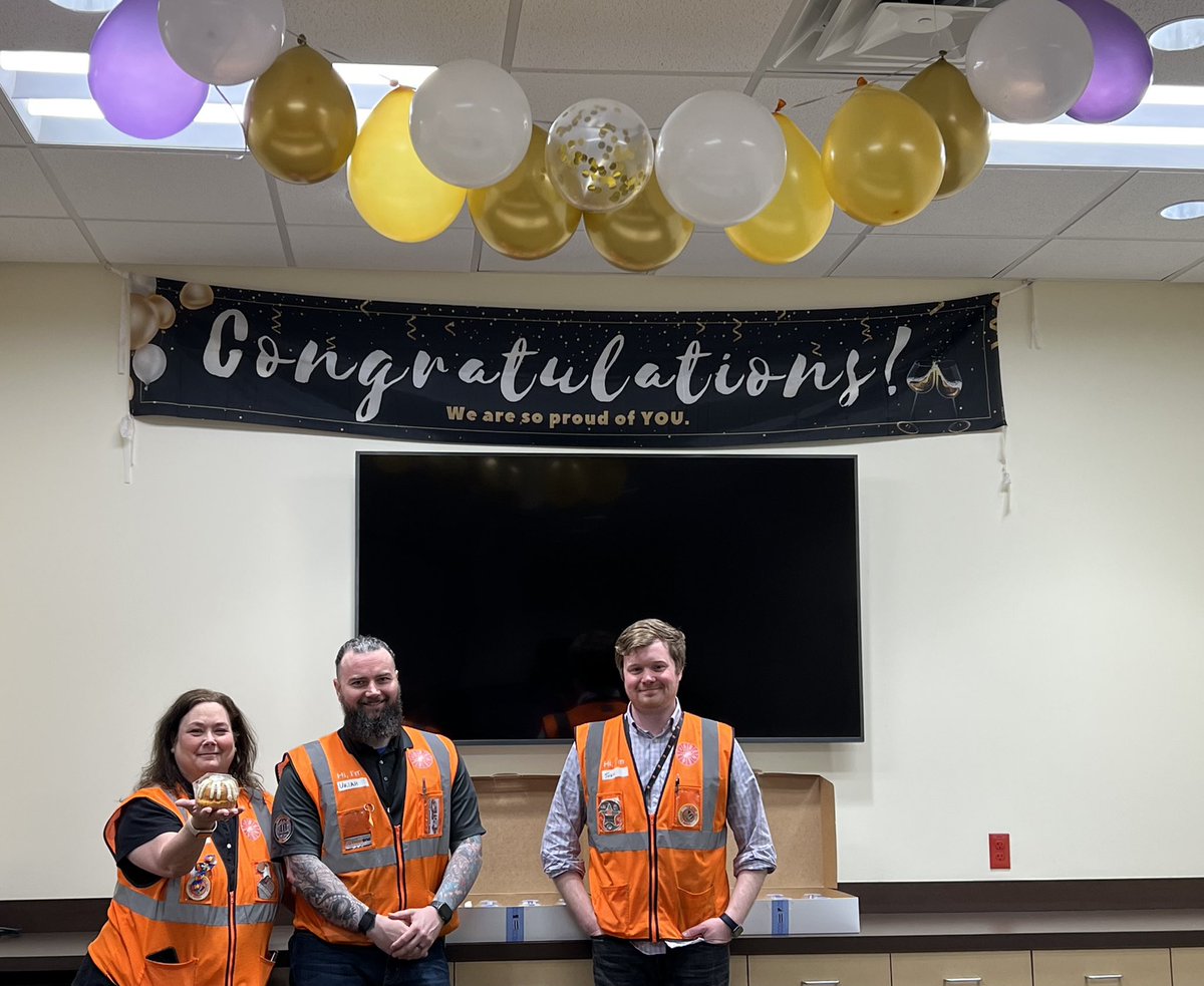 Congratulations to these three great leaders on their recent promotions!  So happy and proud of each of you. #5824forever #onesupplychain