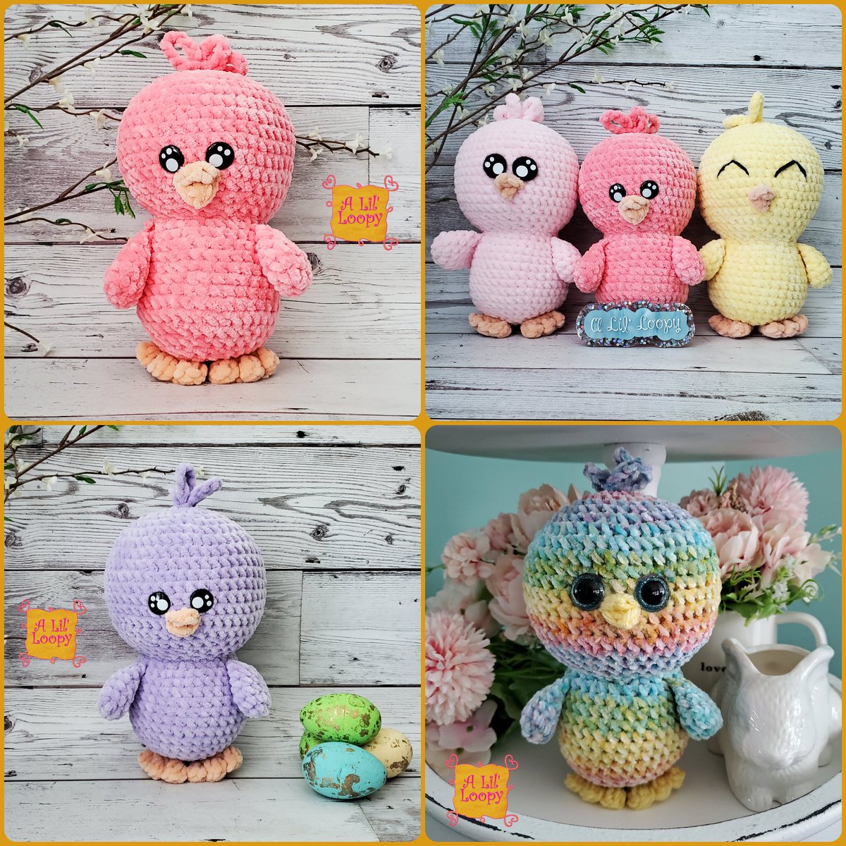 ALilLoopy's tweet photo. Lil' Chickie is LIVE and 20% off through Sunday!
https://t.co/MPpknVMreA

#crochet
#crocheting #crochetpattern https://t.co/0T3EJdUE7A