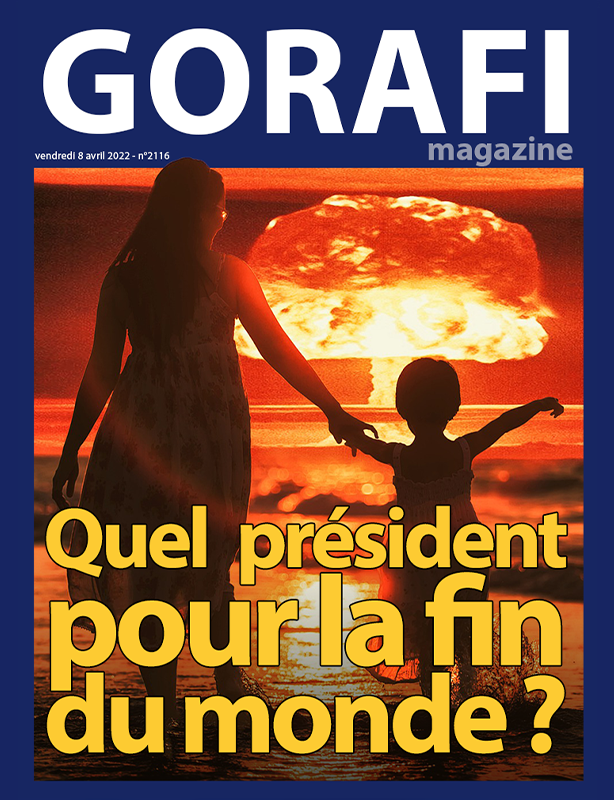 le_gorafi's tweet photo. Gorafi Magazine : Quel président pour la fin du monde ? https://t.co/YXInZEO2et https://t.co/hNDjOApmKg