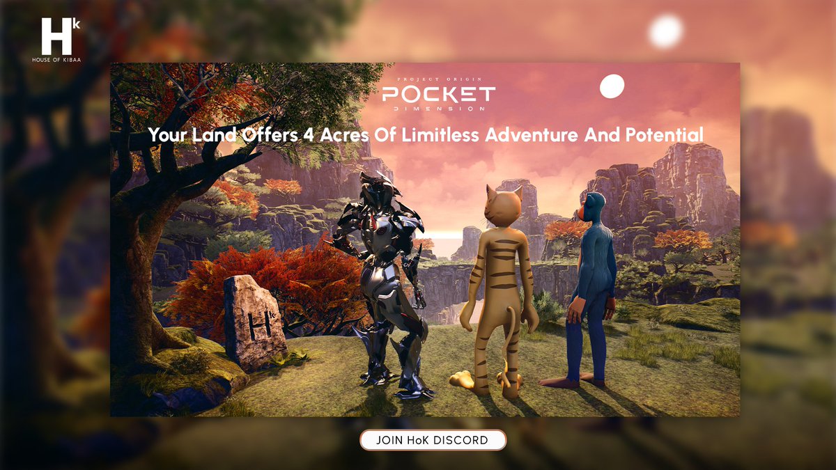 ChinhUnv's tweet photo. #PocketDimension NFT land includes: 
💥 P2P marketplace. 
💥 Web2 to Web3 integration. 
💥 Blockchain agnostic. 
💥 Limited to 10,000 land plots with 10 different terrain types. 
💥Unique NPC host. 
💥Much more. 
Sign up for first access: https://t.co/ogODF7Uf6q
👉@HouseofKibaa https://t.co/eTb3b4BcqH