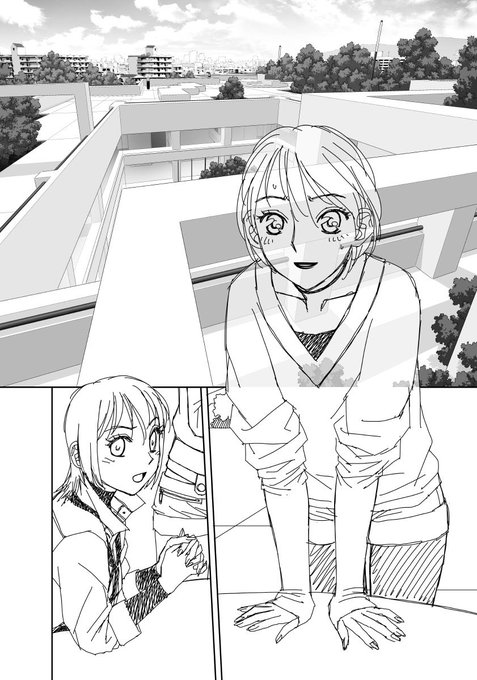 「My doll house」の下描き
台詞フキダシ無し絵その、167

家でっかくし過ぎて訳分かんなくなった😱 