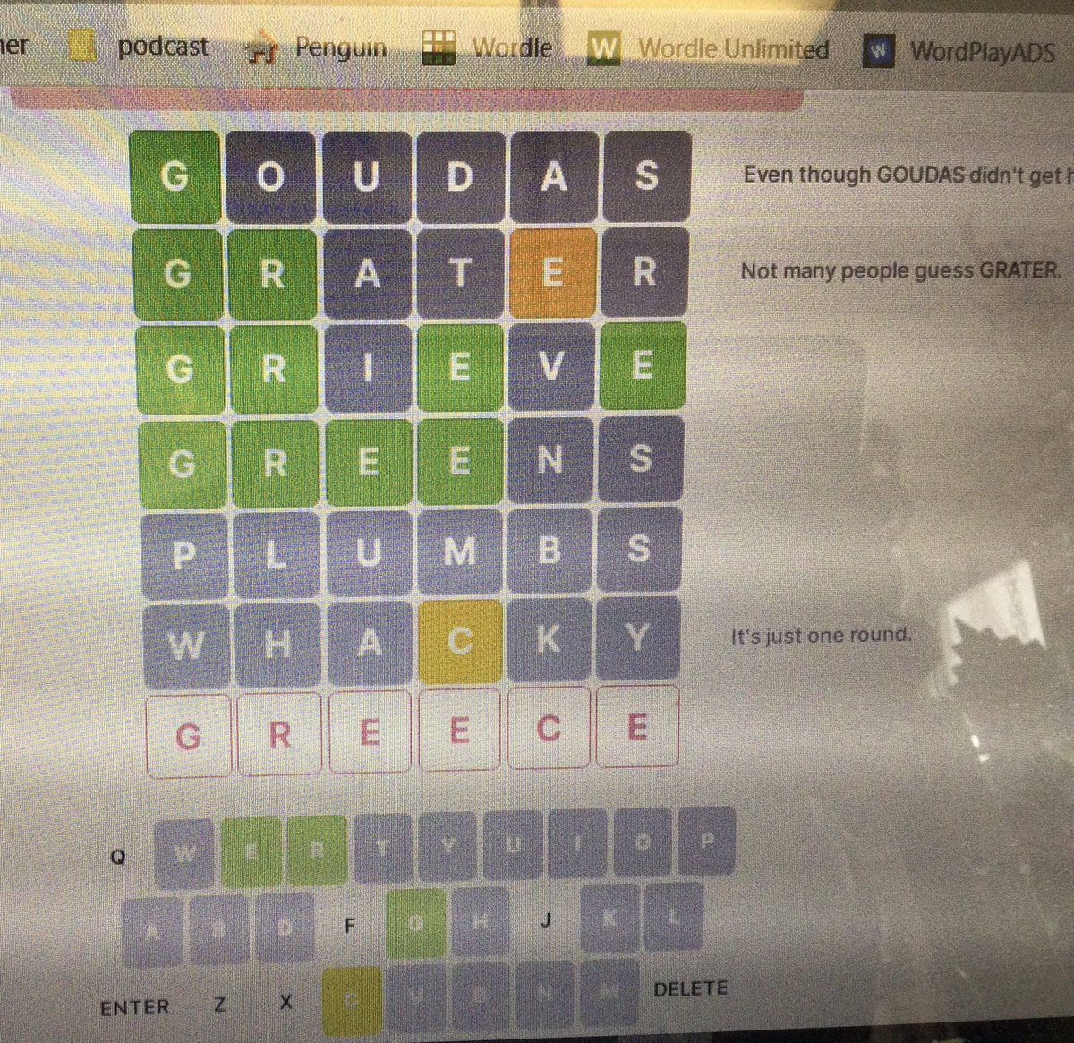 SouthamptonMeat's tweet photo. @dharmesh @HubSpot Thought you might want to check this out, may be a glitch…love the game
Wouldn’t let me put the c in the right place https://t.co/wPMOoizyGU