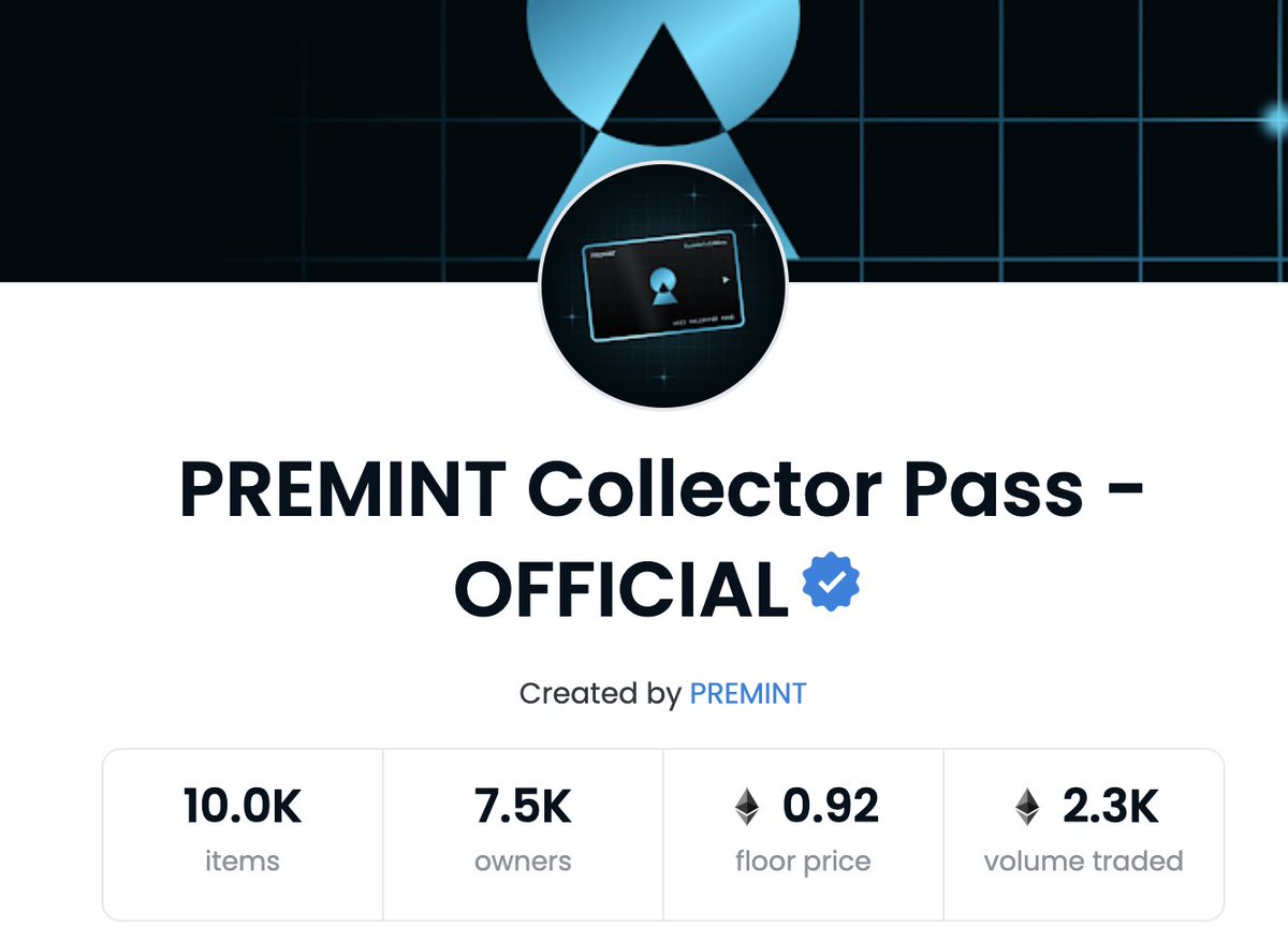 damskotrades's tweet photo. Premint pass floor going for that 1E floor!

Got in at .25 with the @Altcointraders_  fam and not selling anything soon. One of the most used services within the NFT space. 

Absolutely loving the utility for my own usage as well. 

@PREMINT_NFT https://t.co/YY8WCDTdjE