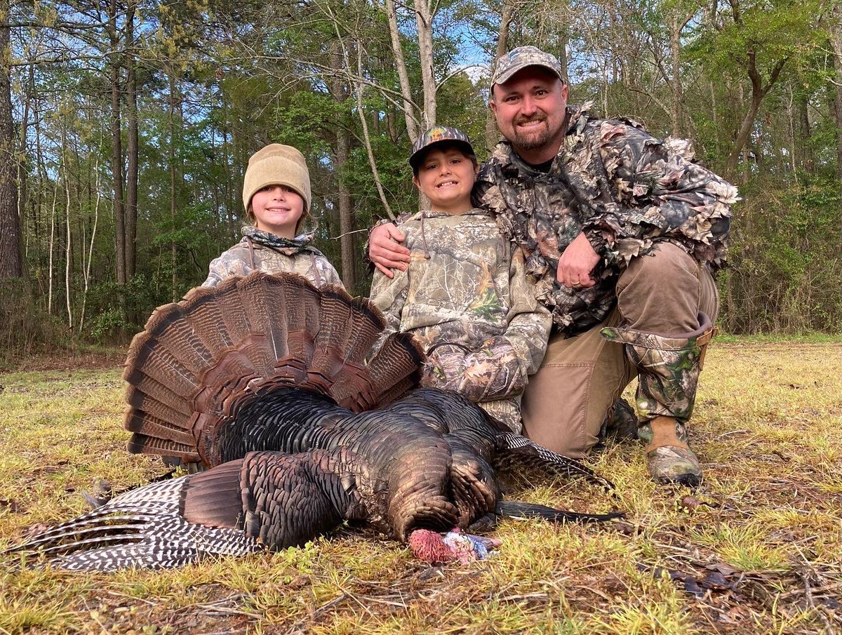 Good_Hunt's tweet photo. My daughter scored a beautiful NC gobbler this morning. Great hunt! https://t.co/unolWAgomq