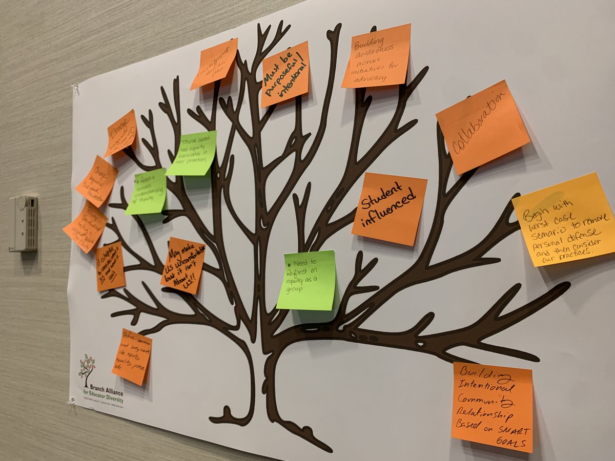 BranchAlliance's tweet photo. As we close out the week, we want to give a special shout out to @4lizziebeth who tweeted her heart out during #BranchEDSummit2022 earlier this week. We appreciate you and your commitment to sharing your experience and to Educator Prep! 

#EducatorDiversity #CriticalReflection https://t.co/1lhSmlvMbq