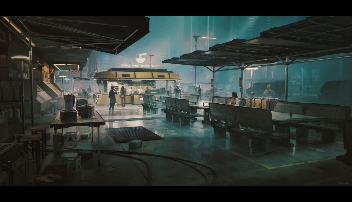 Here are some of the images I made for a Personal project "Cyberpunk City Streets"! You can check out the whole project on my Artstation.
#blender #conceptart #digitalpainting