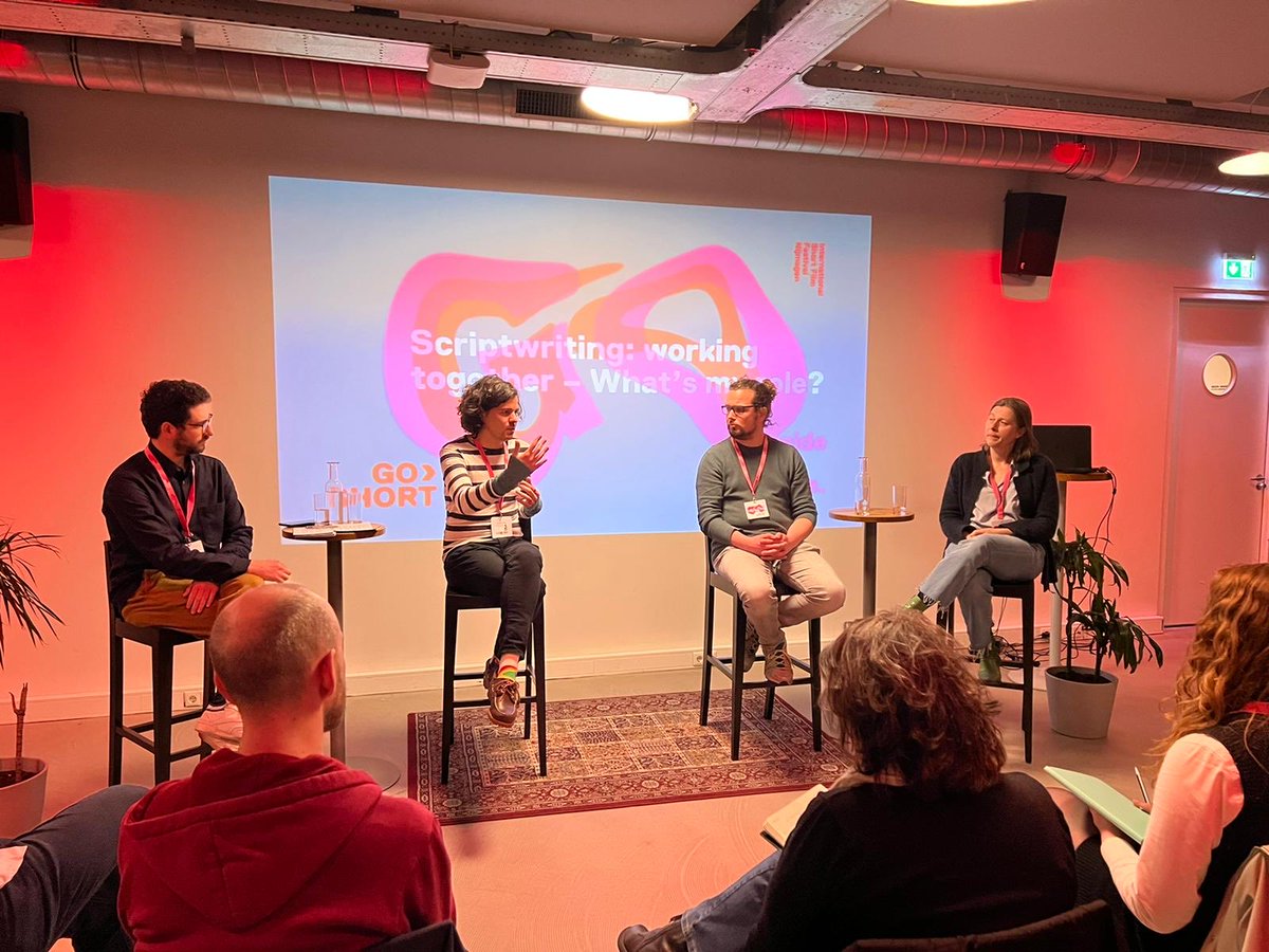 Inspirerende Industry day ⁦<a href="/goshortfilmfest/">goshortfilmfest</a>⁩ vandaag
