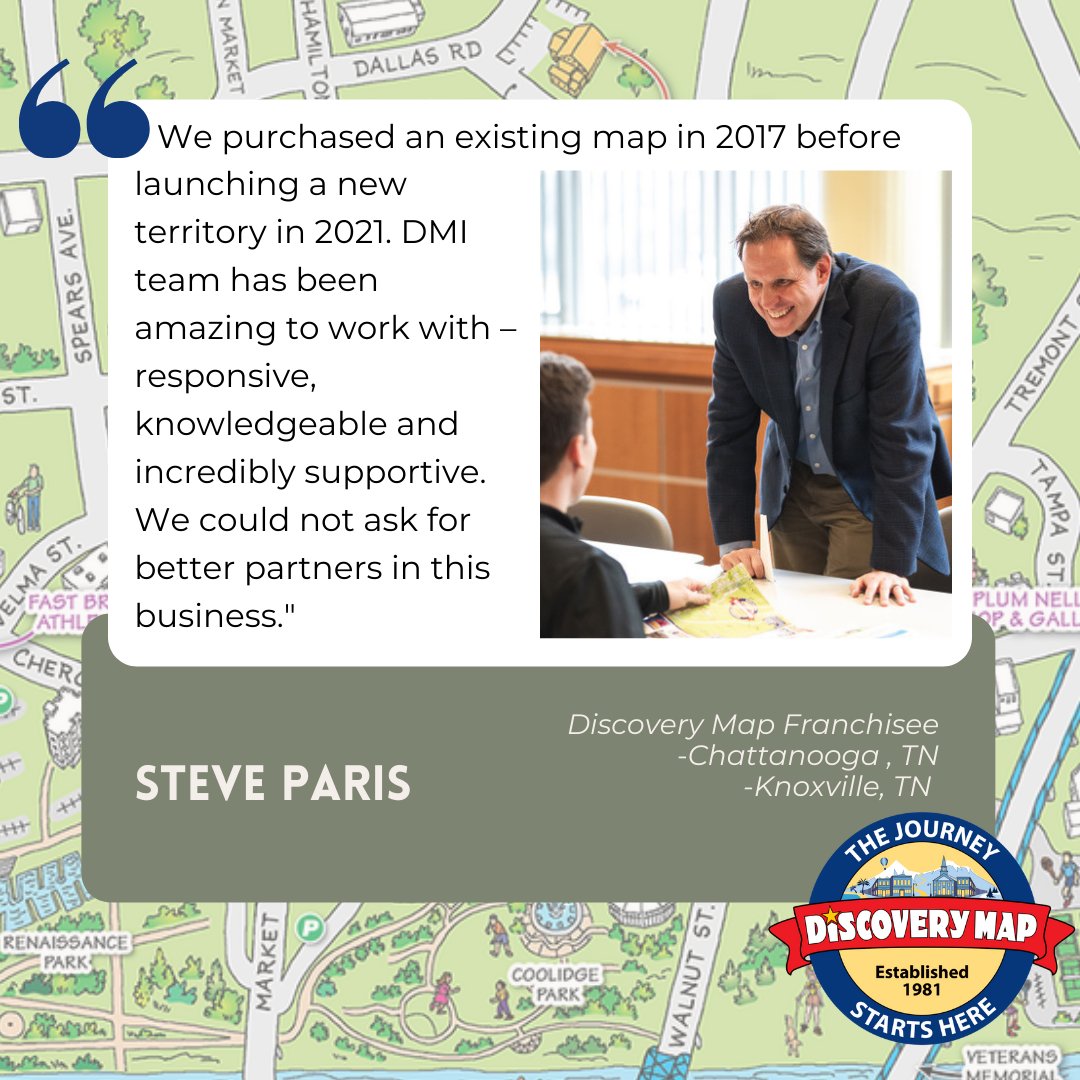 DiscoveryMap's tweet photo. Did you know that Discovery Map is also a franchise business?
Go to>>https://t.co/Bz1XzFm7MB and see if a Discovery Map franchise is right for YOU! #FranchiseFriday #franchiseoppourtunity #workfromhome #discoverymap #travelguide https://t.co/gWQCVnlUpI