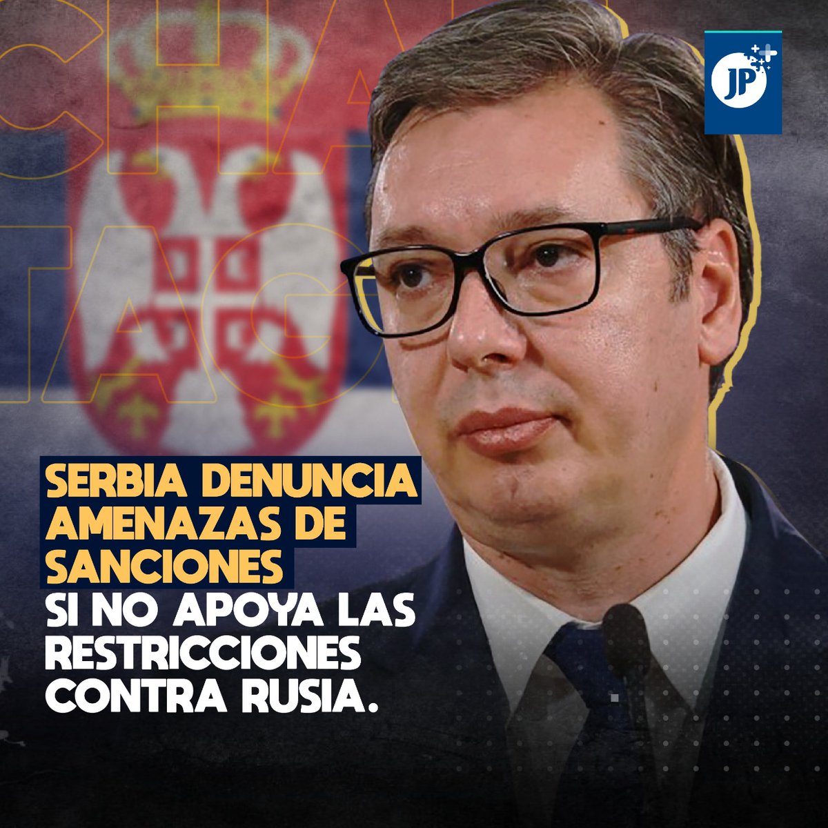 🇷🇸 El presidente de #Serbia, Aleksandar Vucic, afirmó que su país se encuentra amenazado con sanciones por parte de la Unión Europea, en el caso que no apoye las restricciones contra #Rusia.
