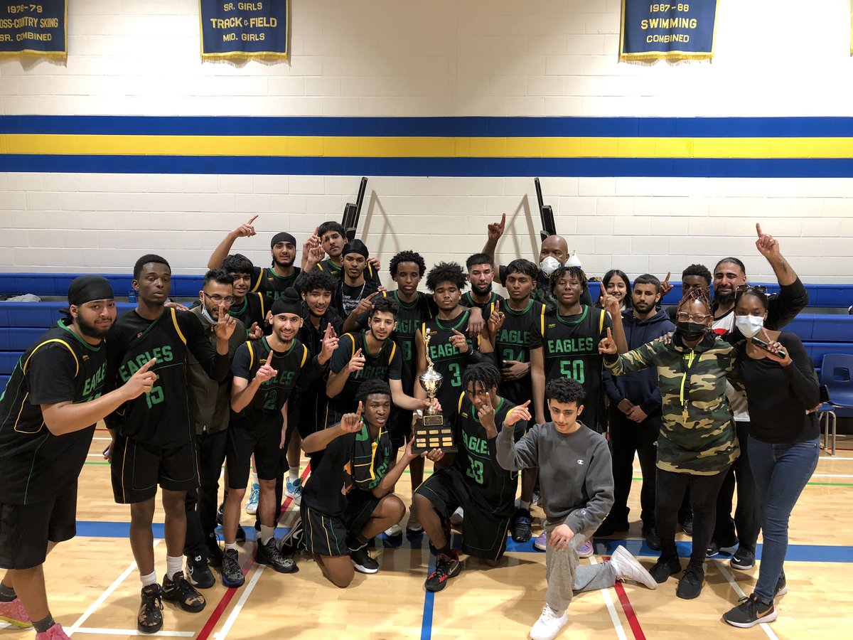 ROPSSAA's tweet photo. @LASSeagles defeat @PortCreditSS 90-43 to win the Sr Tier 2 Basketball Championship! @ROPSSAA @PeelSchools https://t.co/6NMnGuUjE2