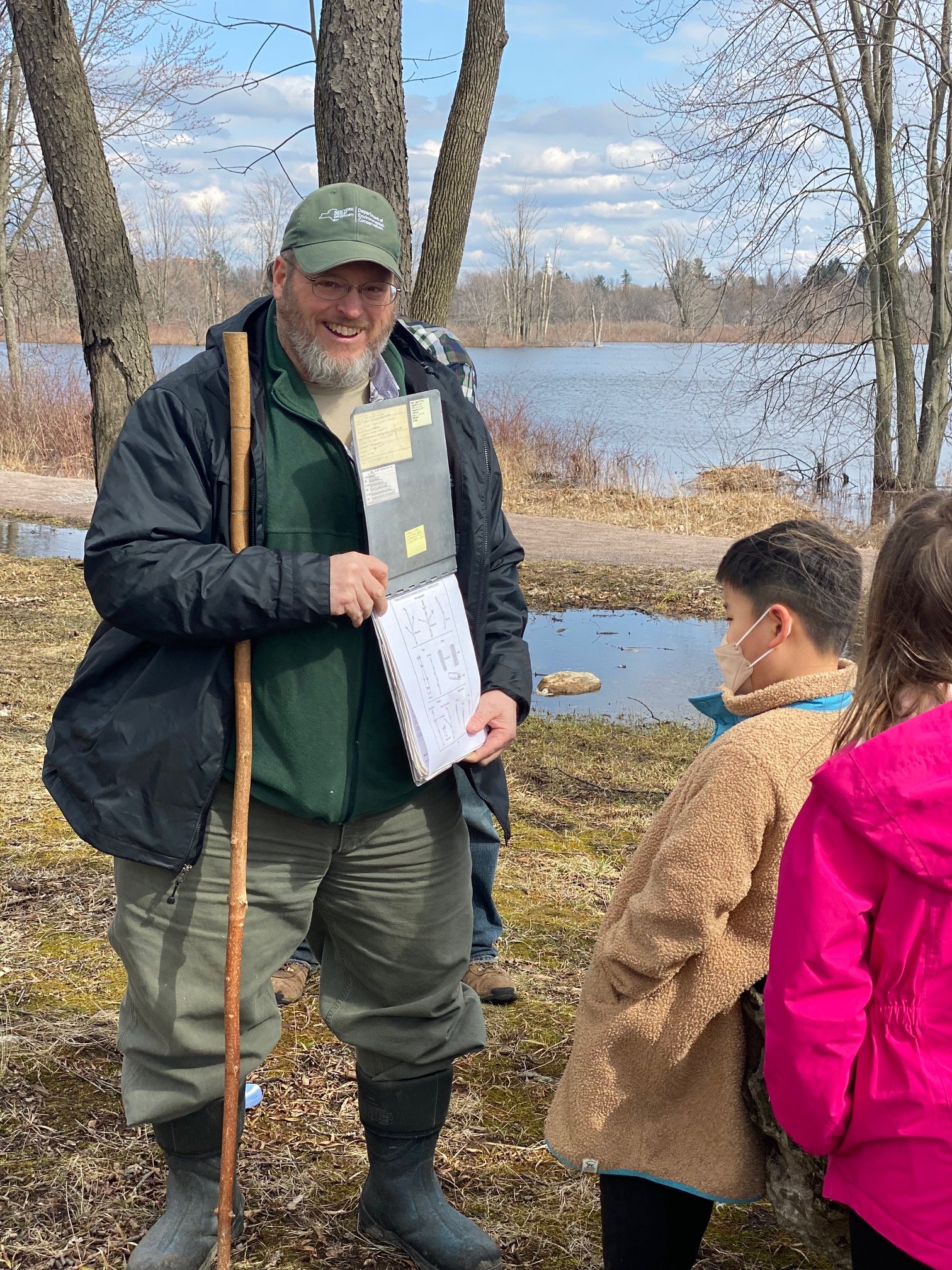 NYSDEC on Twitter "Steven Sherwood and NCCM Science Educator Daniel