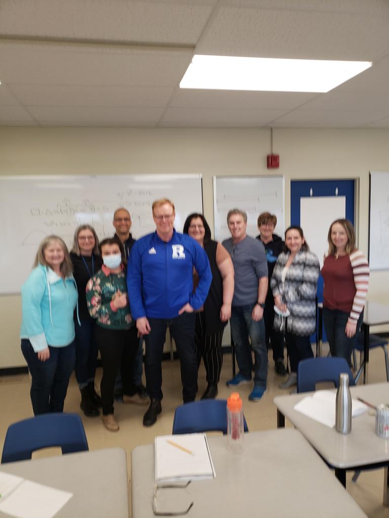 The end of a great week of learning with <a href="/pgliljedahl/">Peter Liljedahl</a> at RCI. Thank you Peter from all of the <a href="/renfrewraiders/">Renfrew Collegiate</a> .