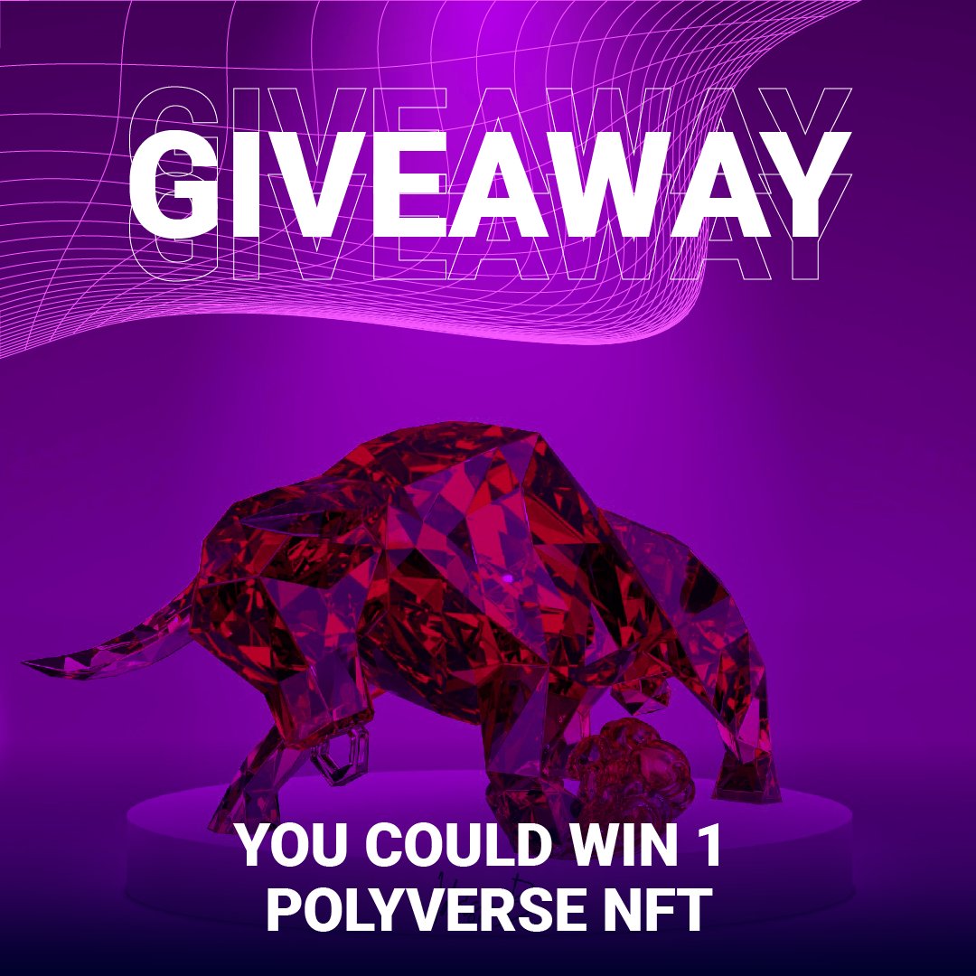Polyverseart's tweet photo. 💎Polyverse NFT Giveaway💎
​
🏆 1x Polyverse Art by Idriss B. NFT​
​ ​
​​❤️ Like
♻️ Retweet
👉 Follow @PolyverseArt
​​🤝 Tag 3 friends!
​
🕘 ​Winner TBA in 72 hours!
​
​#NFTgiveaway #NFTgiveaways https://t.co/RVZB6rYutt