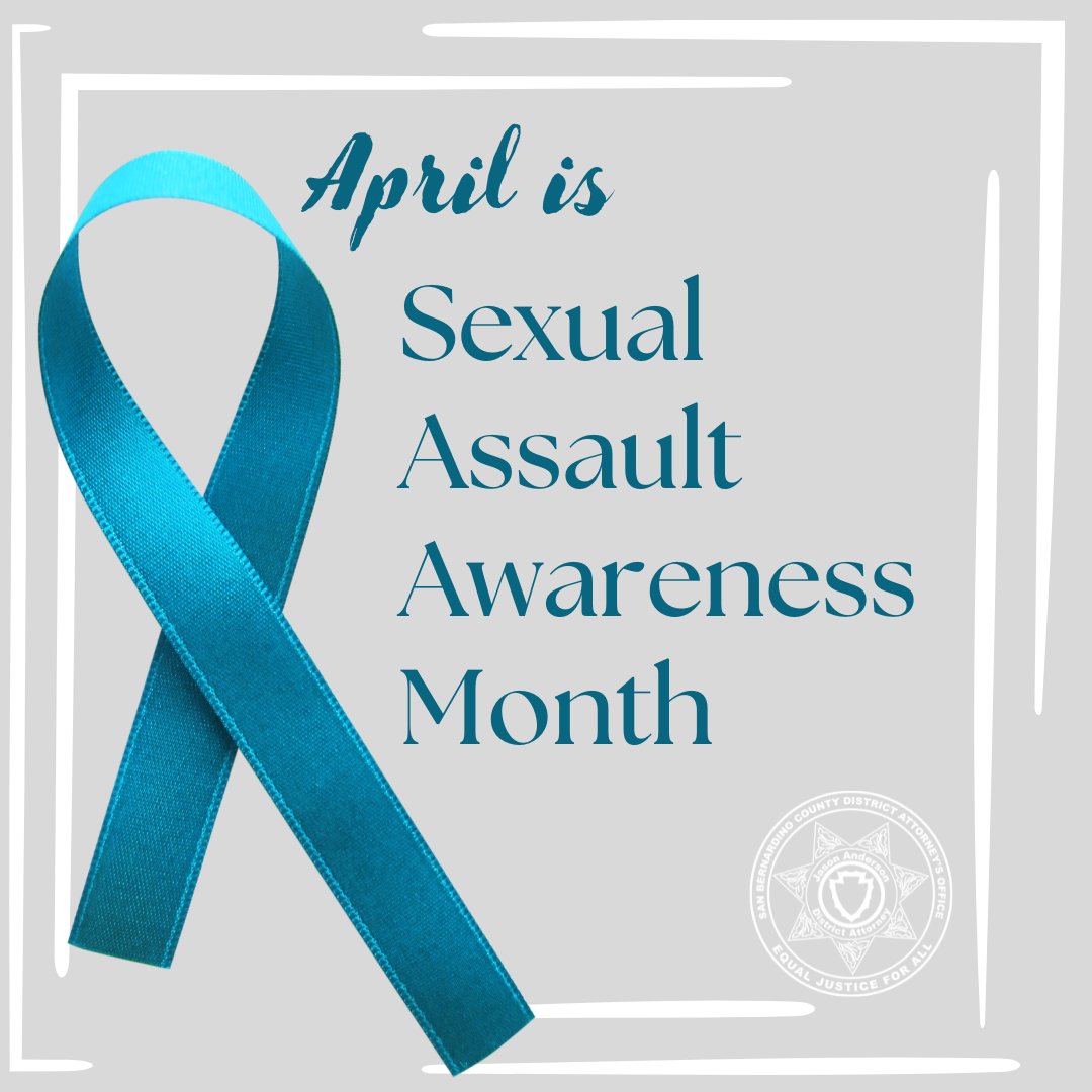 sbcountyda's tweet photo. April is Sexual Assault Awareness Month. Our Office stands with victims of sexual violence, offers support and strives for justice for all victims. If you need help, please visit https://t.co/zkXNWADWEU for a directory of orgs, coalitions, and resources across the country. https://t.co/CBJMgVINFB