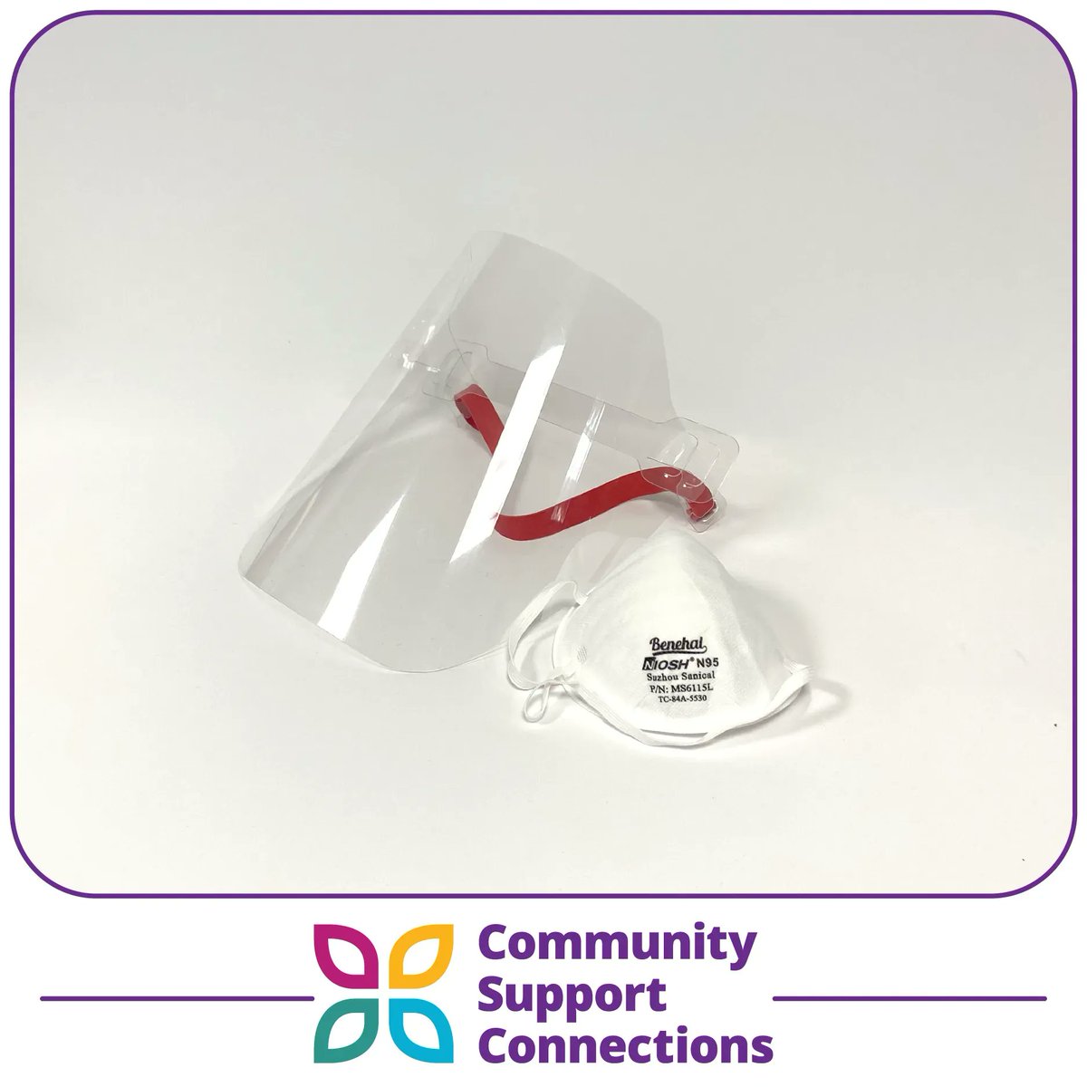 CSCMOW's tweet photo. Thanks a bunch! We are so appreciative of @YMCAsofCandKW - St. Boniface YMCA Child Care for keeping our volunteers and staff safe by donating 200 face masks and 25 face shields! #WaterlooRegionCares #OurCommunityCares #CommunitySupportConnections https://t.co/wfx2aKsy7J