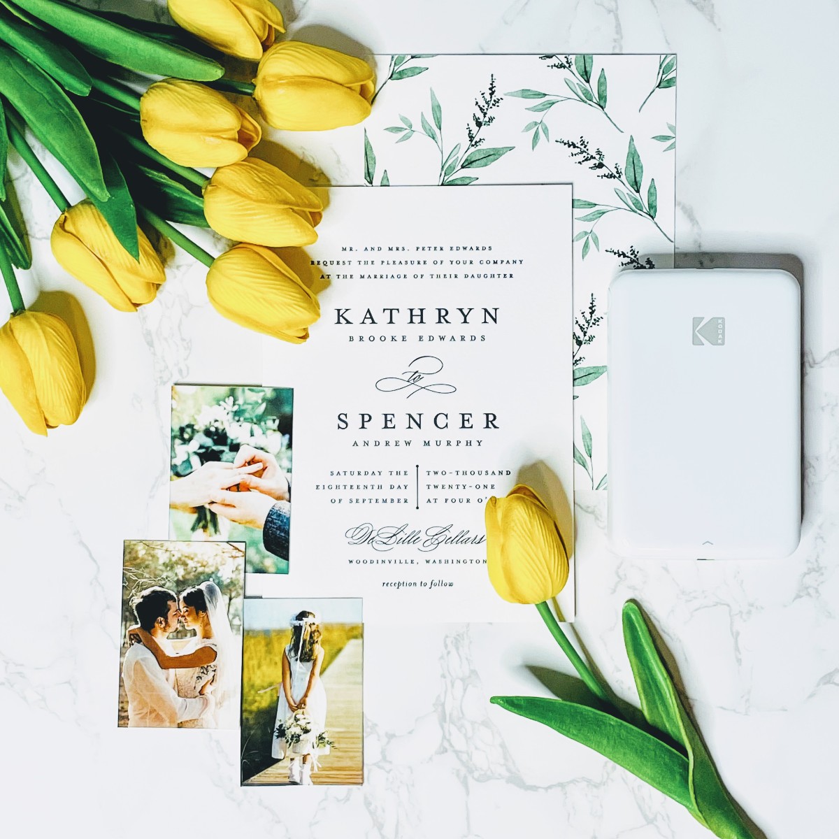 KodakPlus's tweet photo. Wedding season is quickly approaching! The Kodak Step Printer is the perfect table accessory to help capture your perfect day ✨💍

#KodakStepPrinter #InstantPrinter #WeddingTableDecor https://t.co/k5XcocWkM0