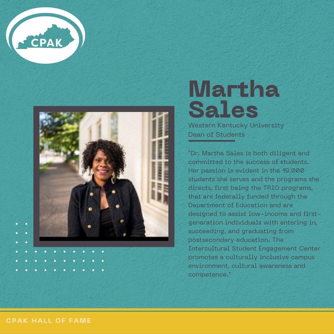 We were ecstatic to welcome the 2022 College Personnel Association of Kentucky Hall of Fame Inductees at our annual conference. Congratulations to all inductees!🎉