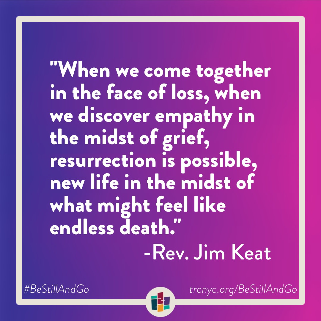 RiversideNYC's tweet photo. How have you experienced hope in the midst of grief?
#BeStillAndGo (HT: @IdeasDoneDaily)
https://t.co/vA2F2x7Jnh https://t.co/9u8taQu9No