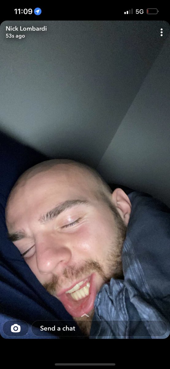 _hunterjacob's tweet photo. How I’m gonna be sleeping after I eat 10 chicken bowls April 22nd! https://t.co/Xolqhs1JjS