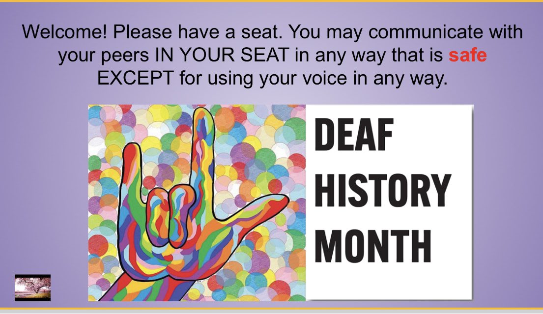 ParrottLibrary's tweet image. Ask your son about the library assembly for #DeafHistoryMonth and the facts he learned, but most importantly, the deep thinking he was asked to consider! @StAlbans_STA
