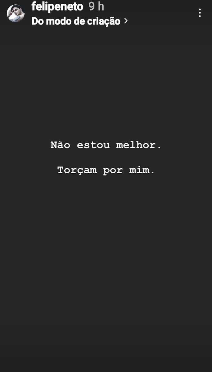 antoniofortal's tweet photo. Gente os stories do Felipe Neto preocupantes de verdade. Ele e seus 2 amigos estão tentando voltar de Londres para Brasil urgente. Com covid e sintomas de influenza #forcafelipeneto @felipeneto https://t.co/ld7XEjdoXK