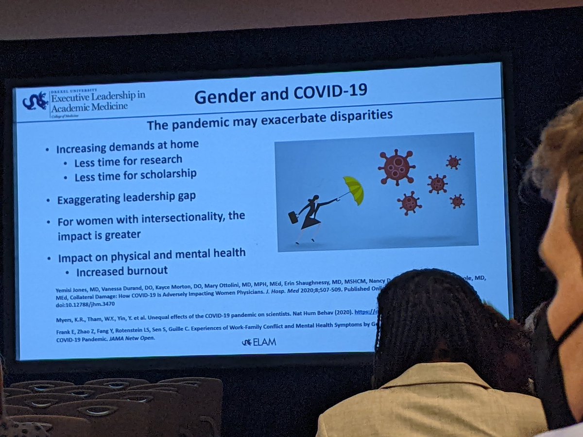 So grateful for Dr. Nancy Spector's #SPPAC2022 plenary bringing attention to the fact that pausing the tenure clock will not address the inequities of the pandemic. Women "don't want things to slow down," they "want to be supported."