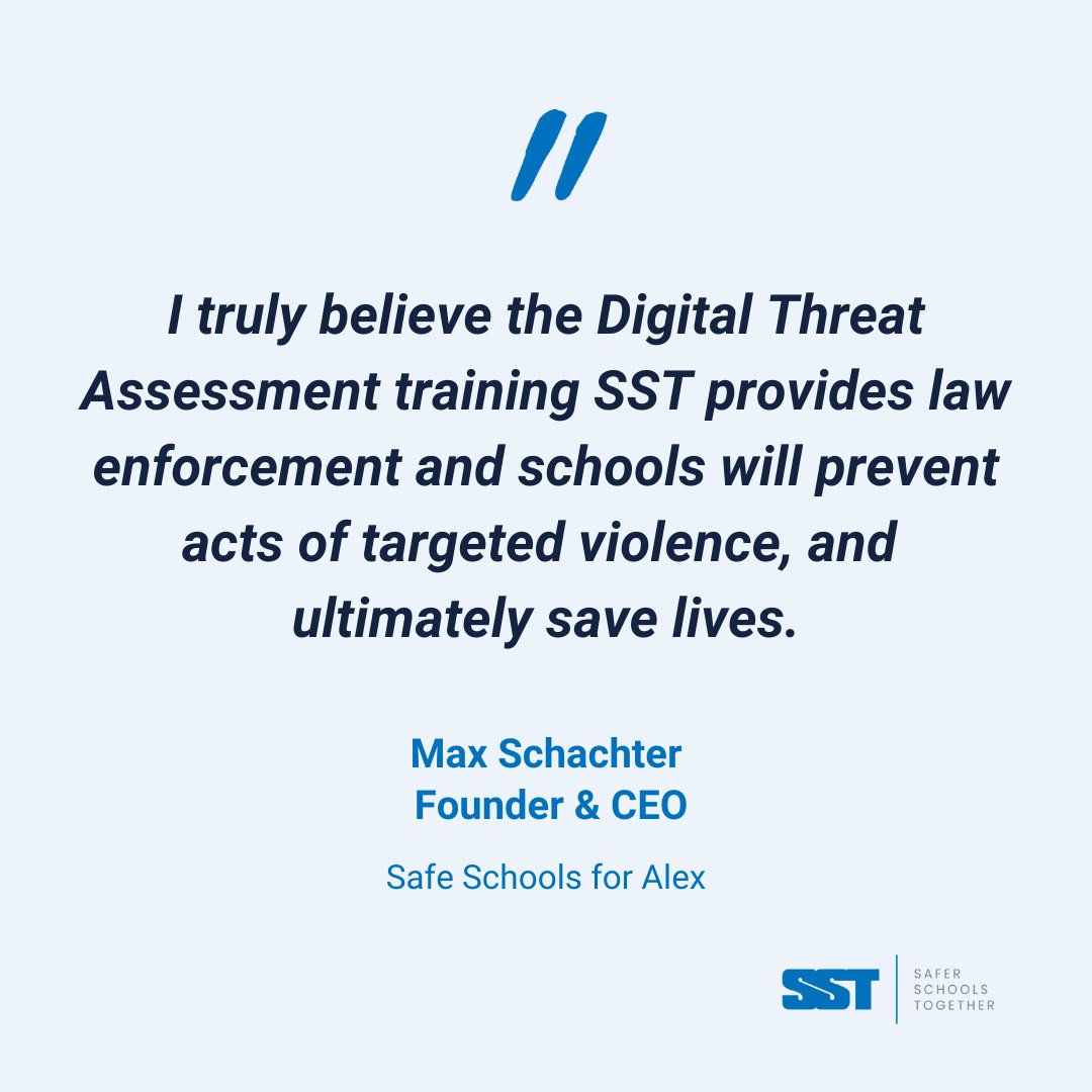 Safer Schools Together on Twitter "Advanced Digital Threat Assessment